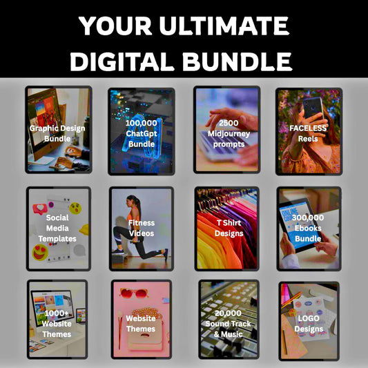 55 Million+ PLR MRR Digital Products Bundle, Ebooks, Resell, and more