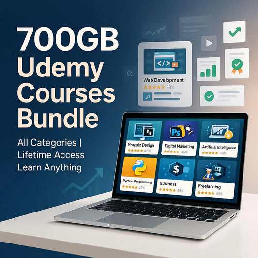 Udemy course Bundle - Python,Java, Marketing (Digital Download)