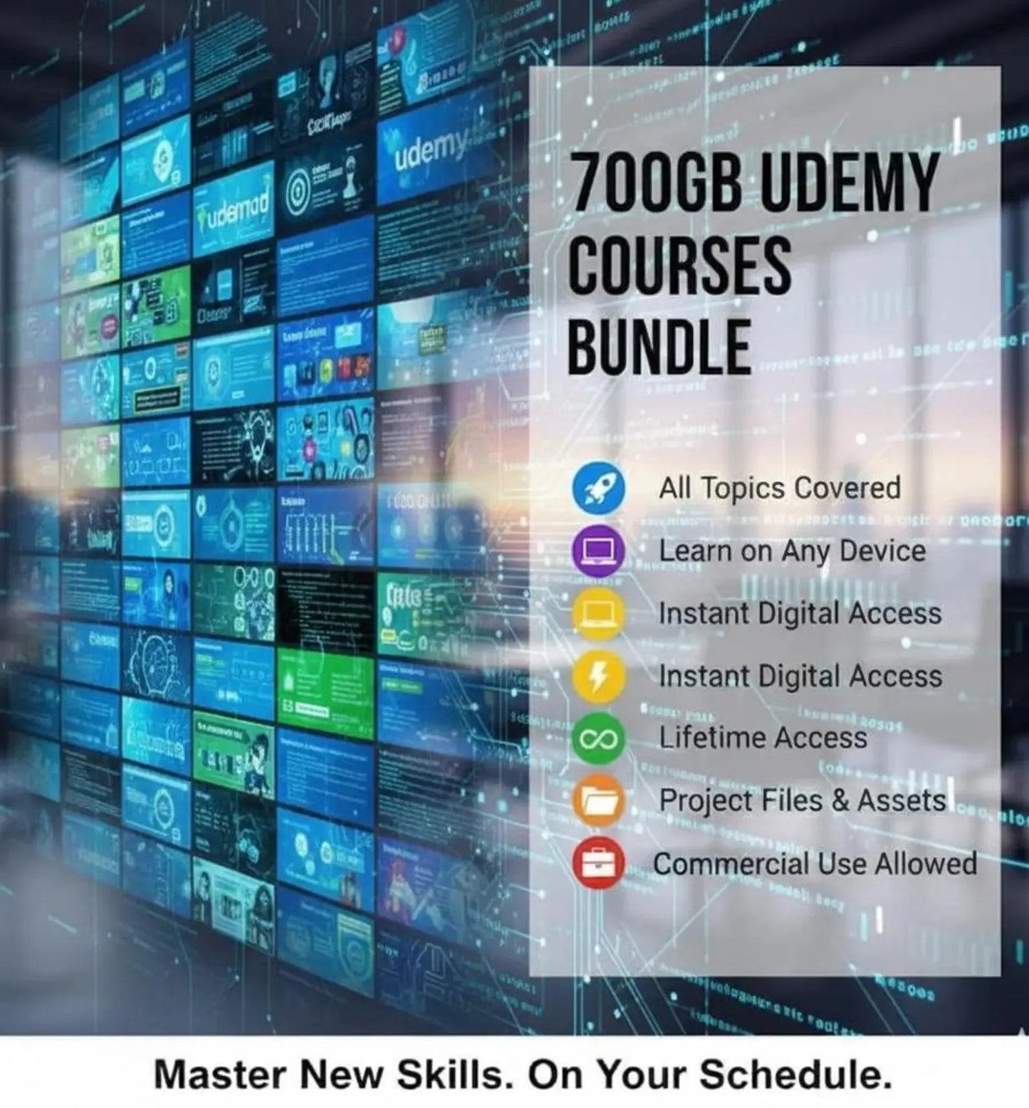 Udemy course Bundle - Python,Java, Marketing (Digital Download)